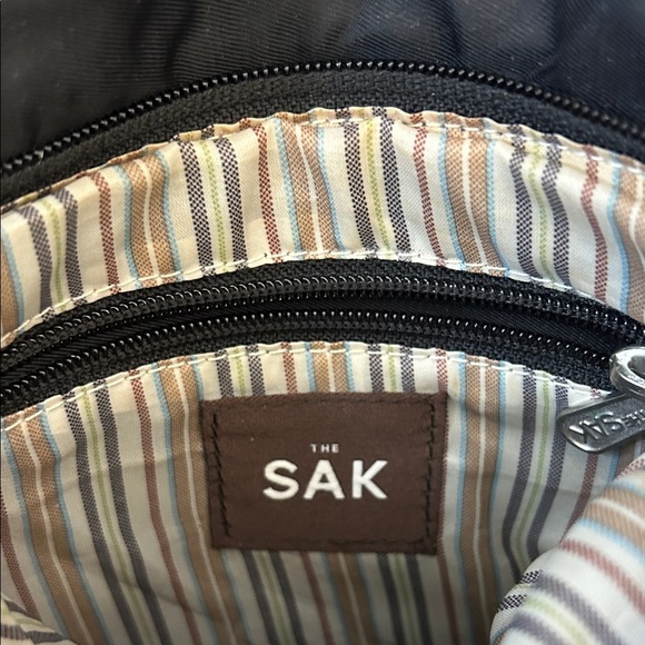 The Sak shoulder/cross body black bag - Picture 3 of 4
